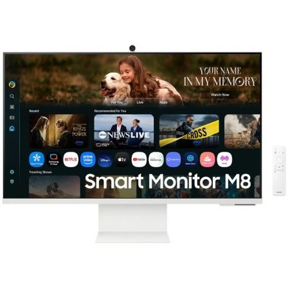Gaming Monitor Samsung M8 M80F S32FM801UU 4K Ultra HD 32"