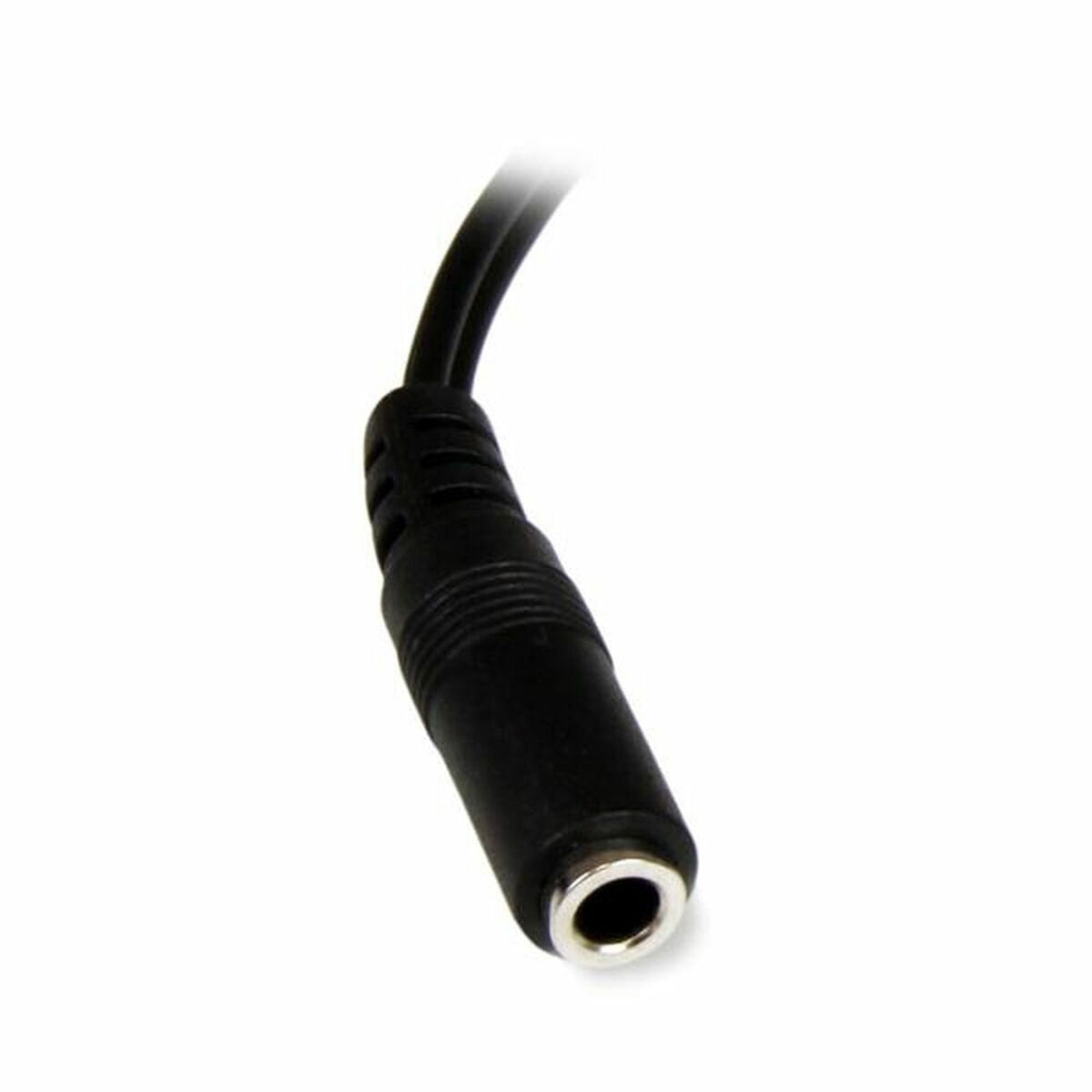 Audio Jack (3.5mm) to 2 RCA Cable Startech MUFMRCA Black 0,15 m
