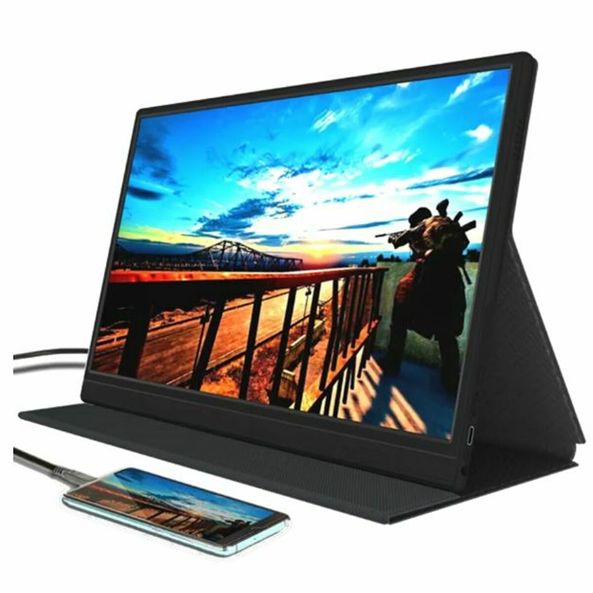 Portable monitor Denver Electronics PMO15601 15,6"