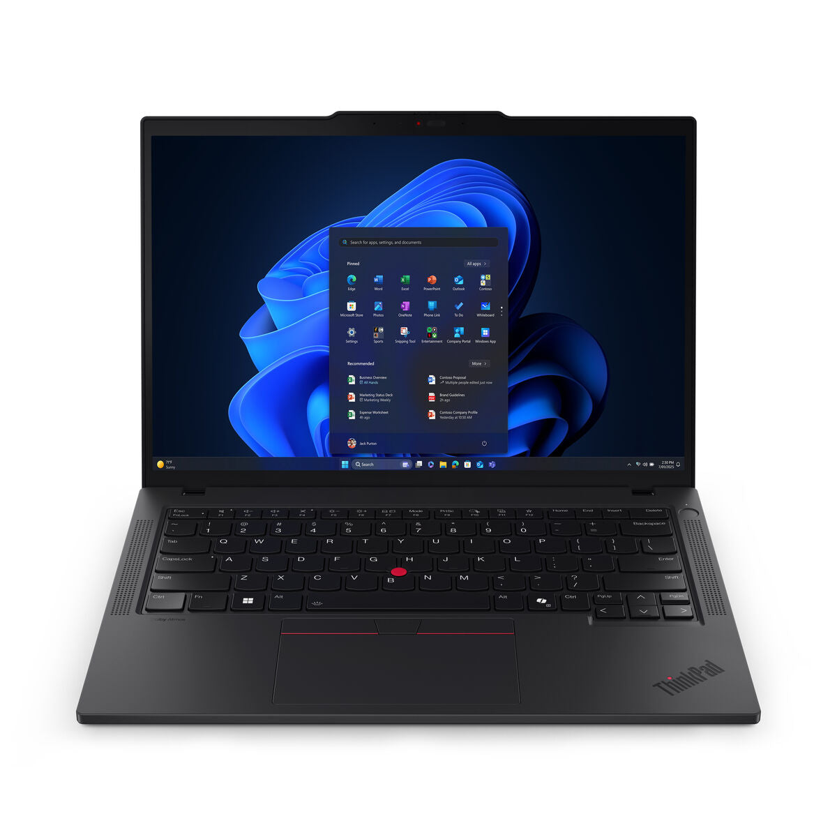 Laptop Lenovo 21QC004NSP 14" intel core ultra 7 16 GB RAM 512 GB 512 GB SSD Spanish Qwerty