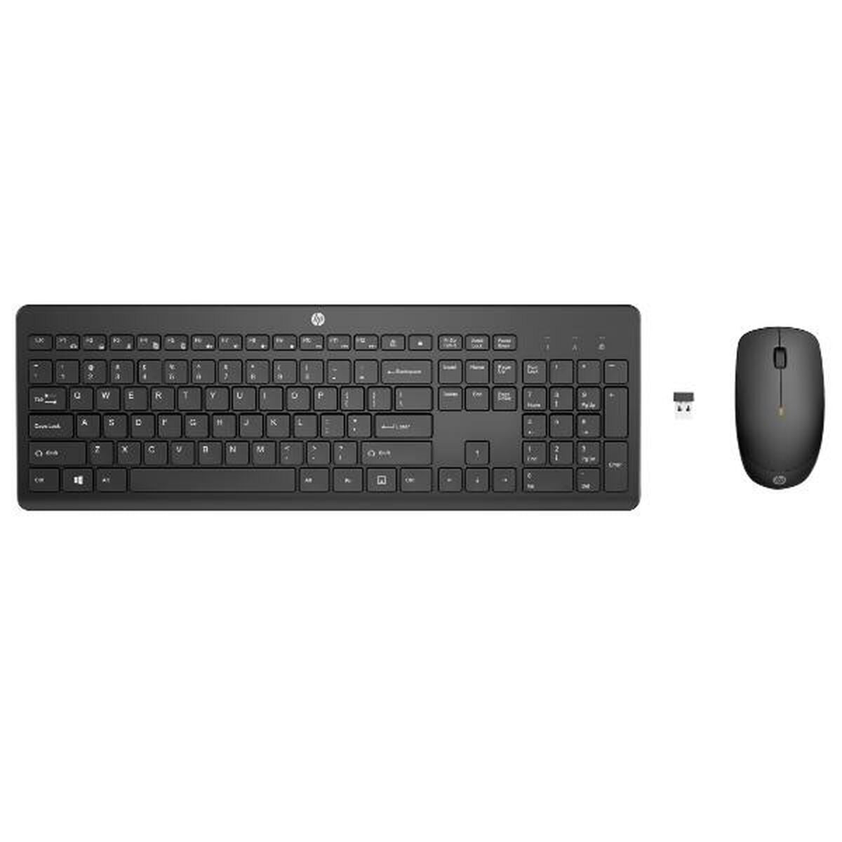Keyboard and Mouse HP 235 Black QWERTY