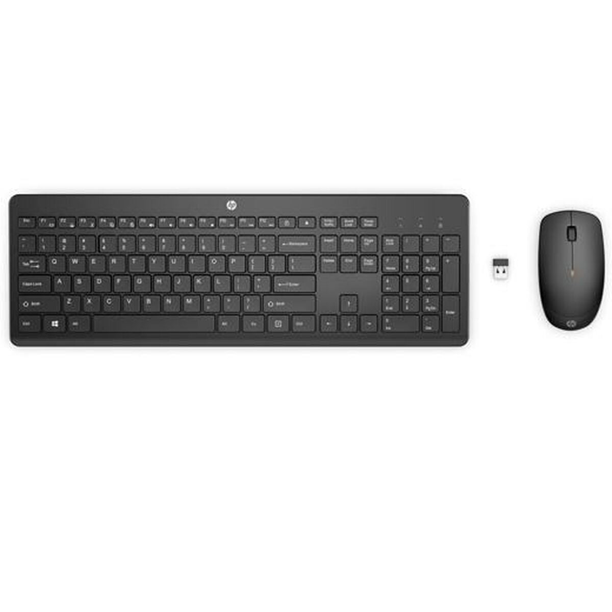 Keyboard and Mouse HP 235 Black QWERTY