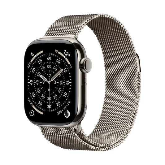 Men's Watch Apple MWYC3QL/A Black 46 mm