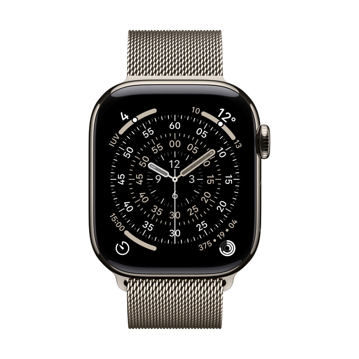 Men's Watch Apple MWYC3QL/A Black 46 mm