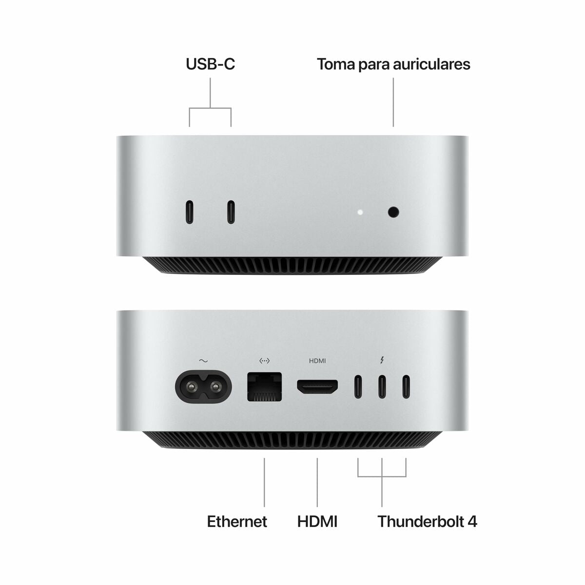 Mini PC Apple MU9D3YP/A 16 GB RAM 256 GB SSD