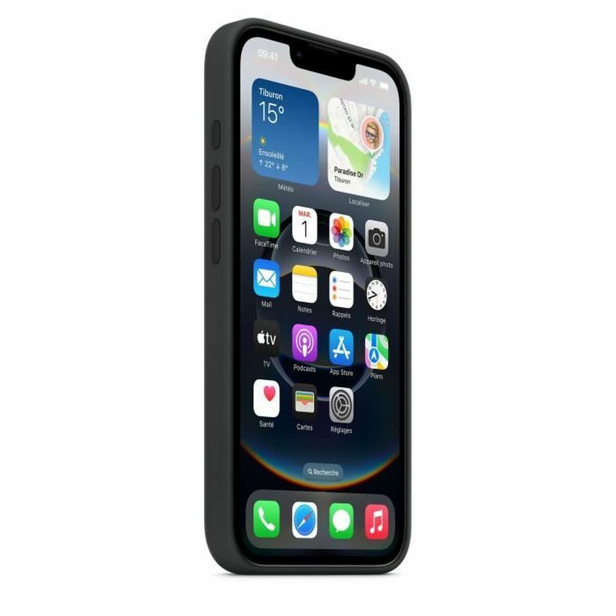 Mobile cover Apple Black Apple