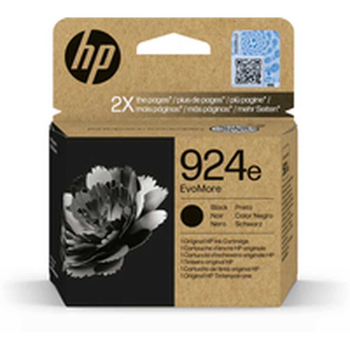 Original Ink Cartridge HP 4K0V0NE Black