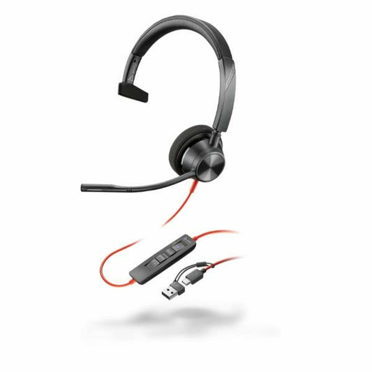 Headphone with Microphone HP 8X216AA Black