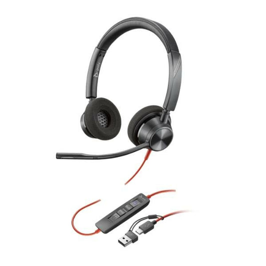 Headphones Poly 8X220AA Black