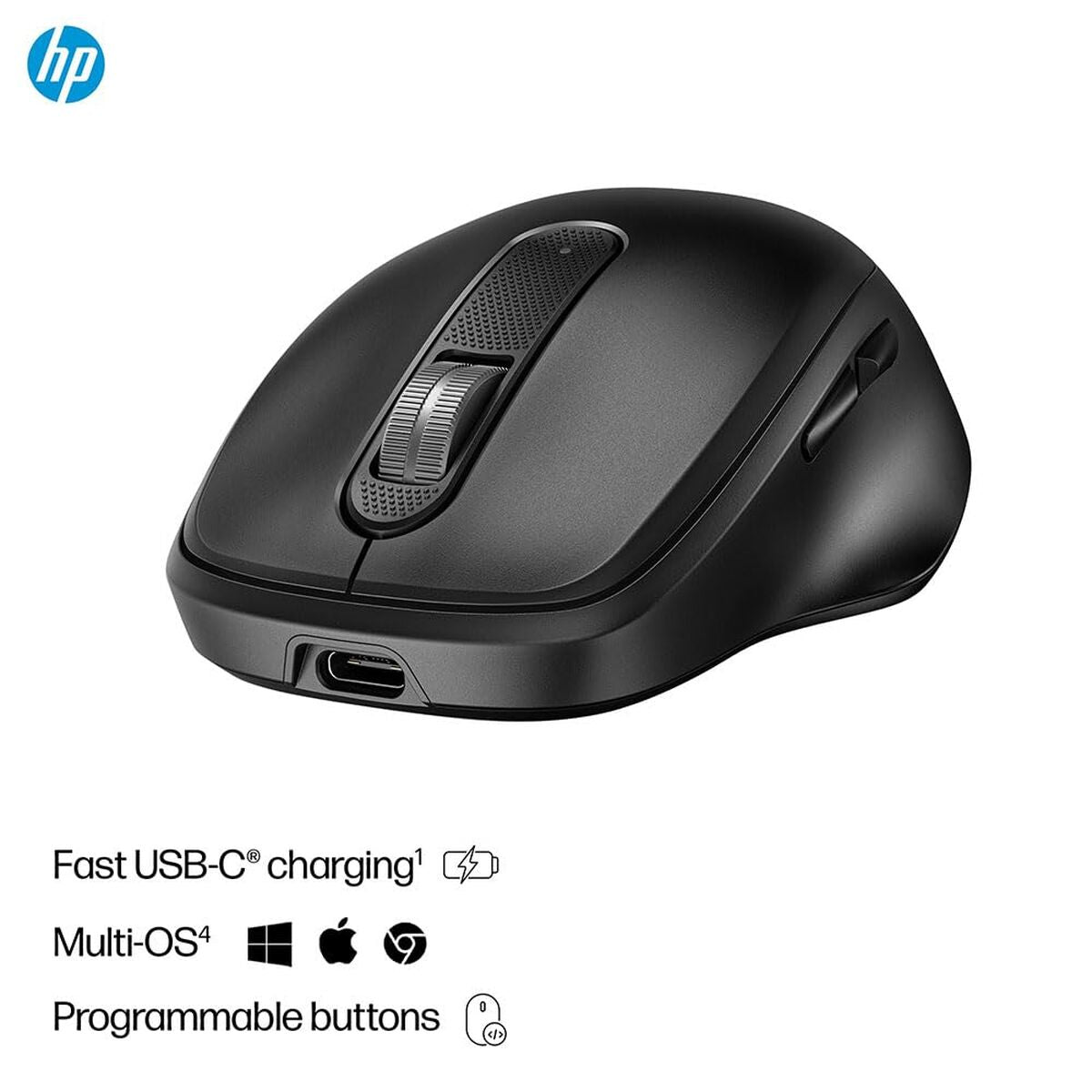 Wall Charger HP 9C2F7AA Black 4000 dpi
