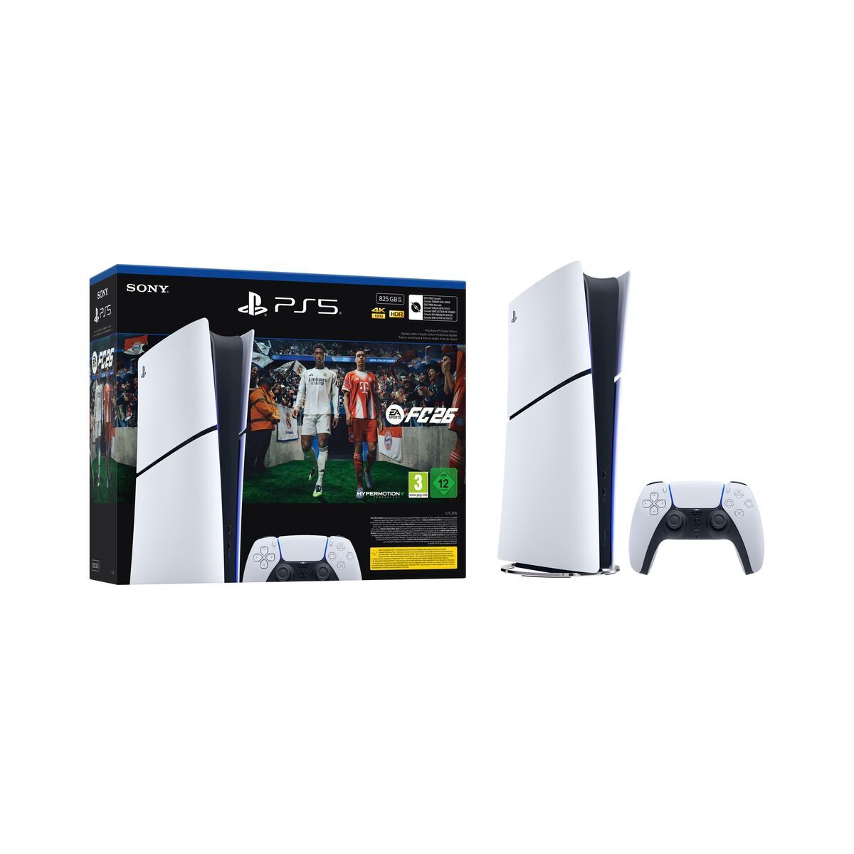 PlayStation 5 Sony PS5 DIGITAL E+ 825 GB SSD 16 GB RAM