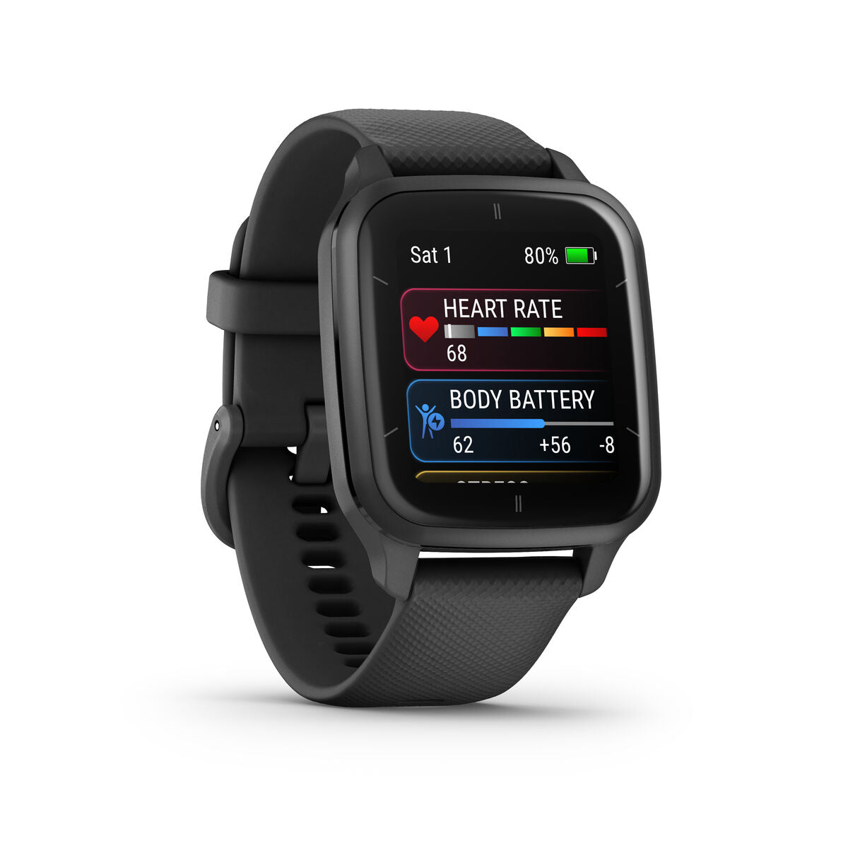 Smartwatch GARMIN Venu Sq 2 Black 1,4" 40 mm