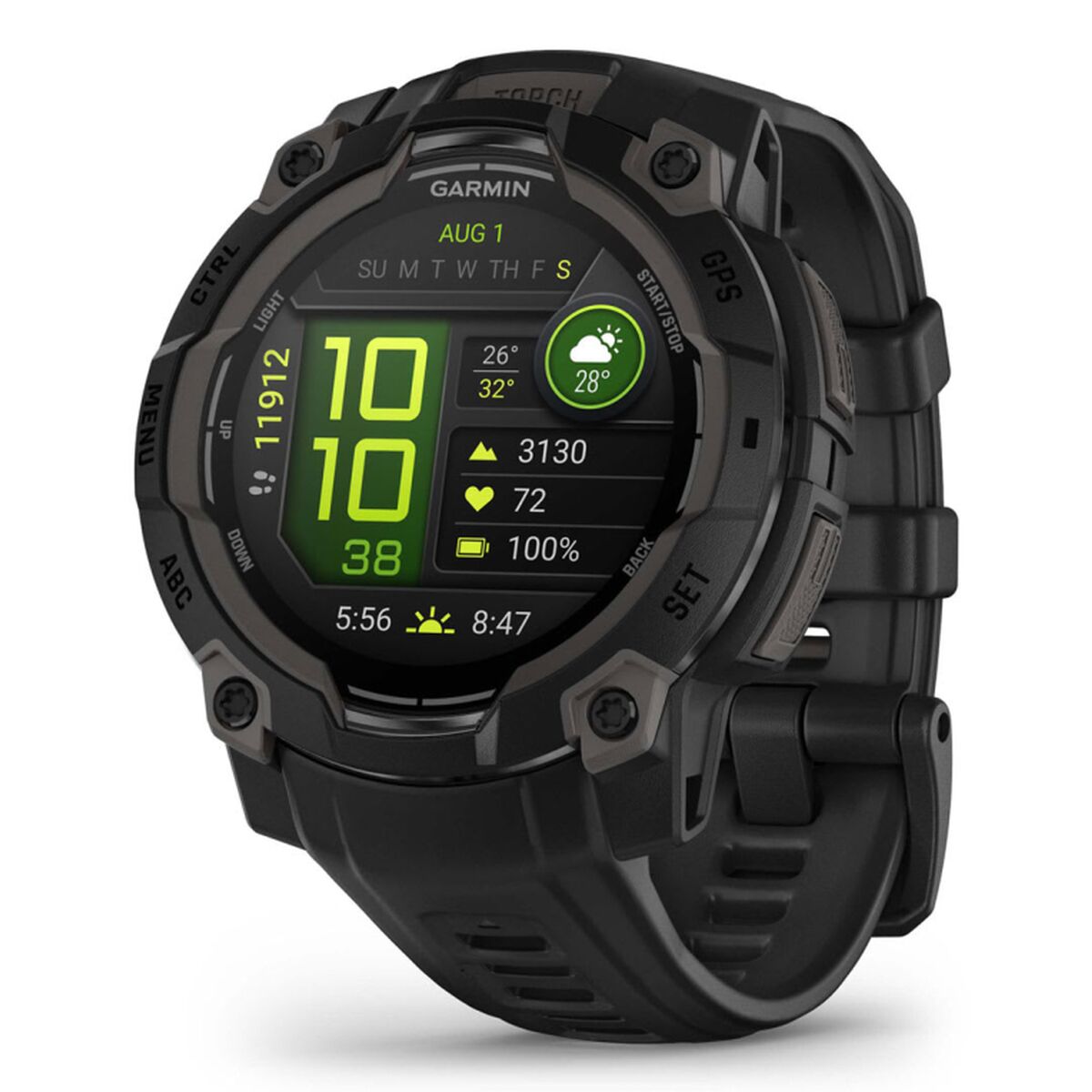 Smartwatch GARMIN 010-02936-00 Black 1,2" 45 mm