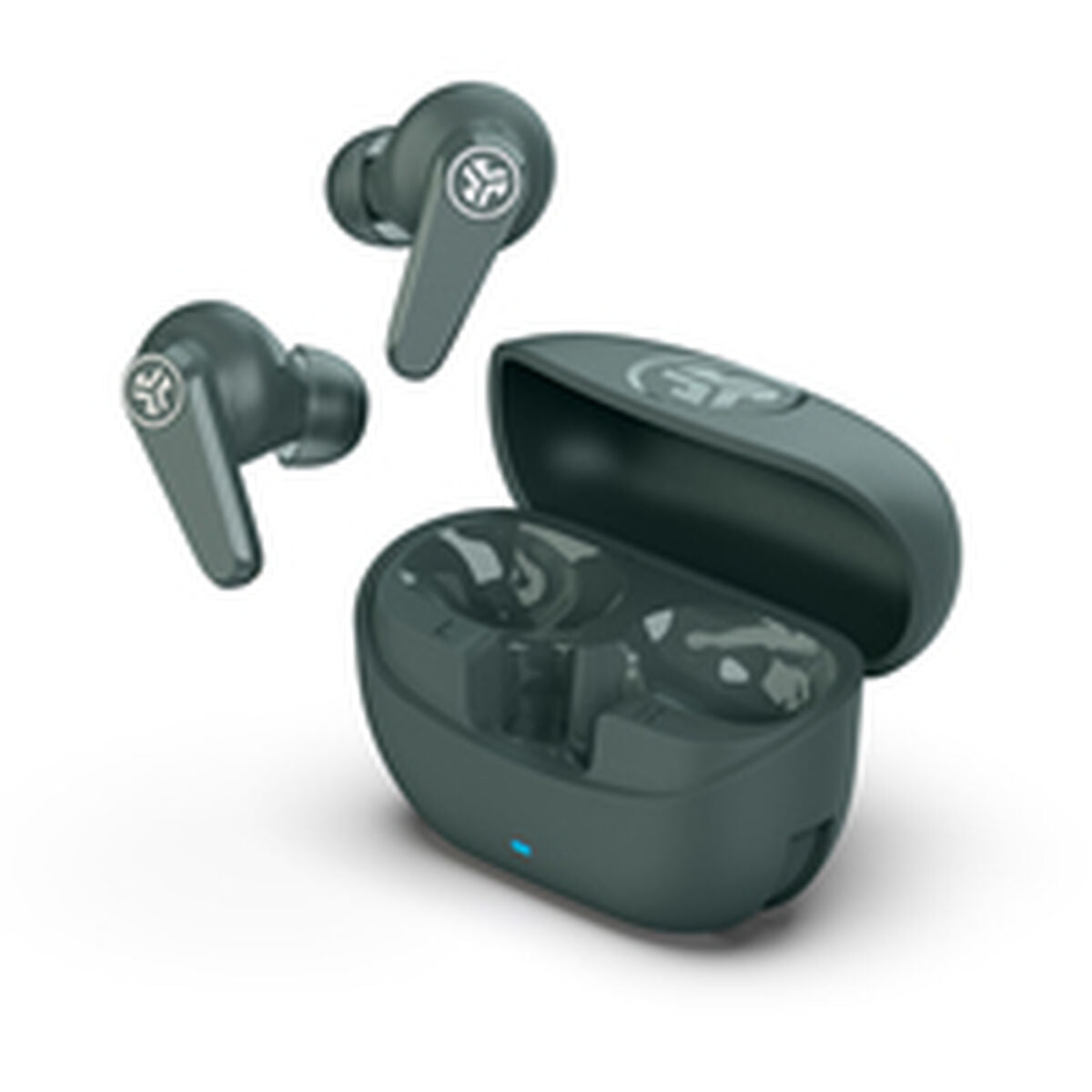 Wireless Earphones with Charging Case JLab IEUEBGOPODSRSGE124 Green