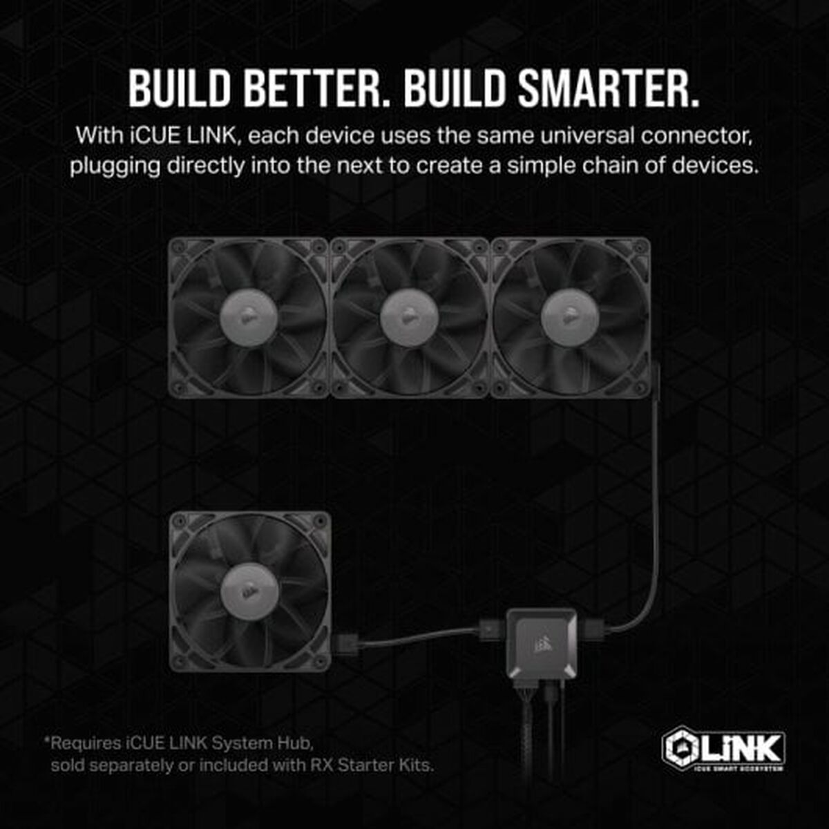 Box Ventilator Corsair CO-9051011-WW (1 Unit)