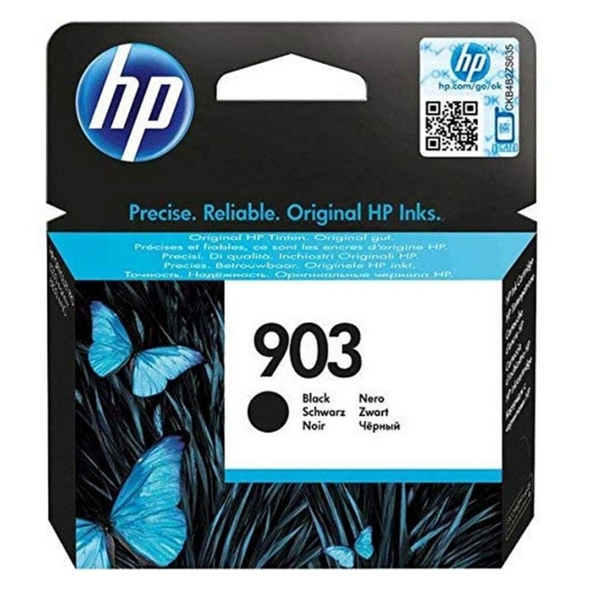 Original Ink Cartridge HP T6L99AE#BGY Black