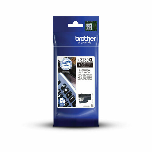 Original Ink Cartridge Brother LC3239XLBK Black
