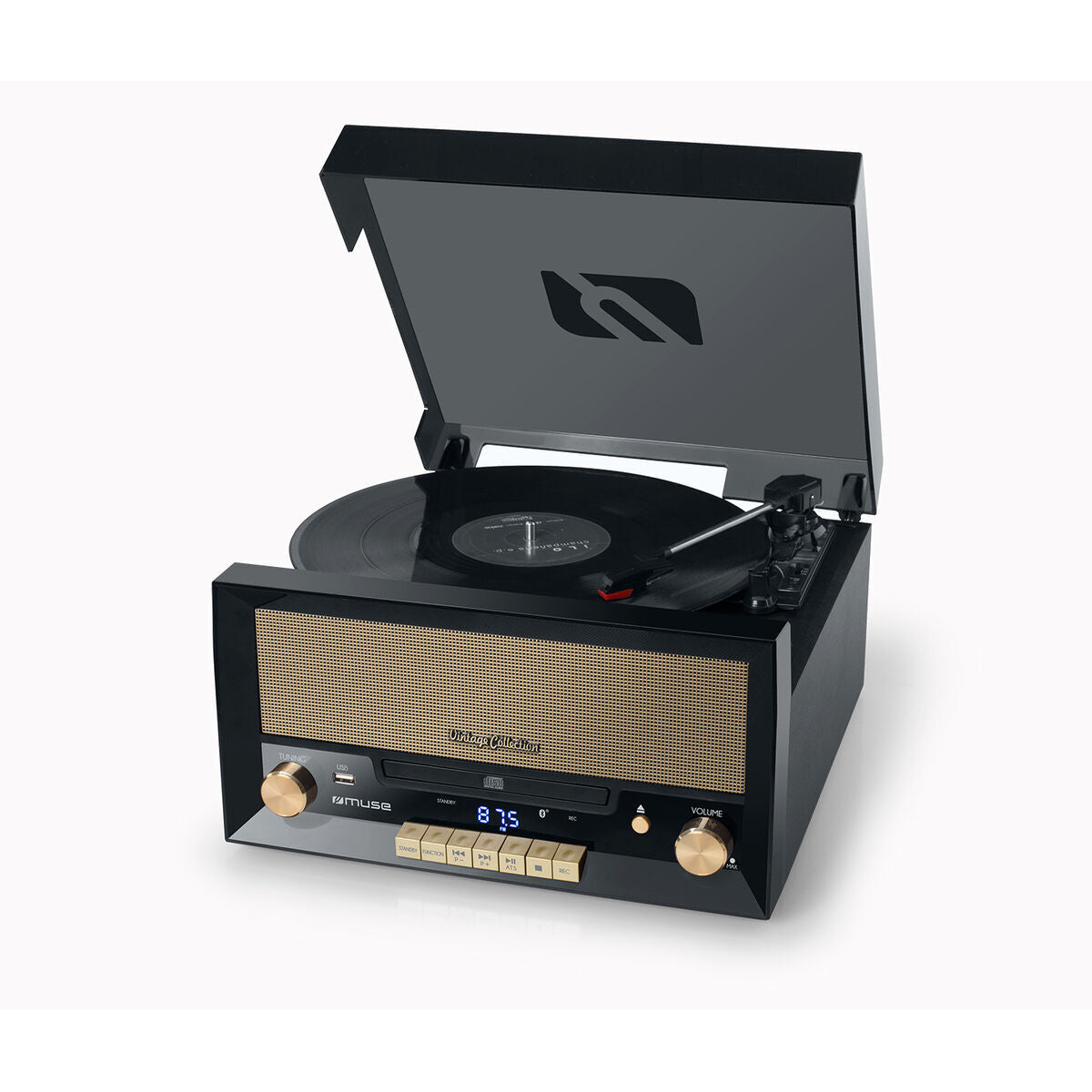 Mini Hifi Muse MT110 Black