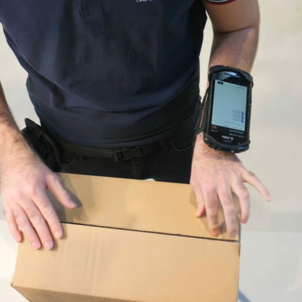 Mobile support Mobilis 030004 5" 7" Black Silicone