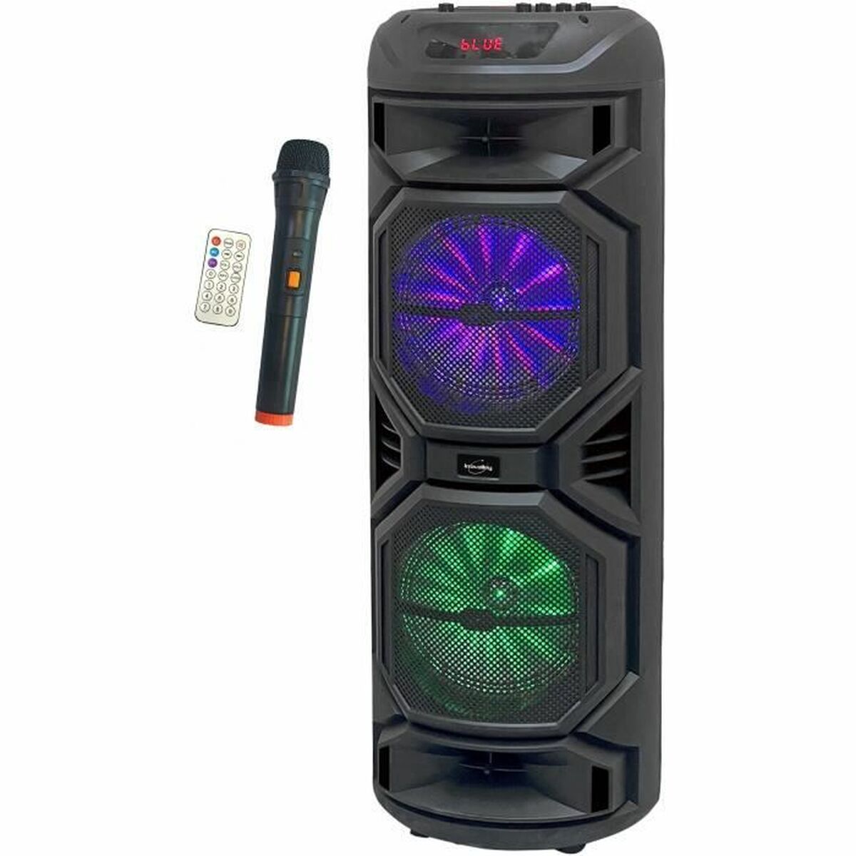 Portable Bluetooth Speakers Inovalley HP59-XXL Black 800 W