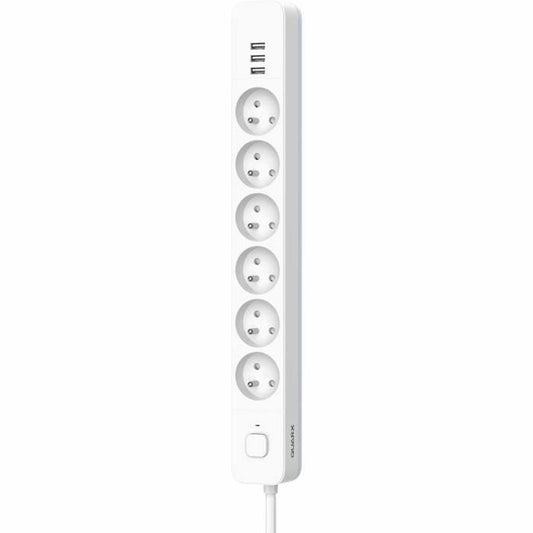 Power Socket - 6 Sockets with Switch QUARX (1,5 m)