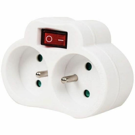 2-socket plugboard with power switch GAO 3680 W