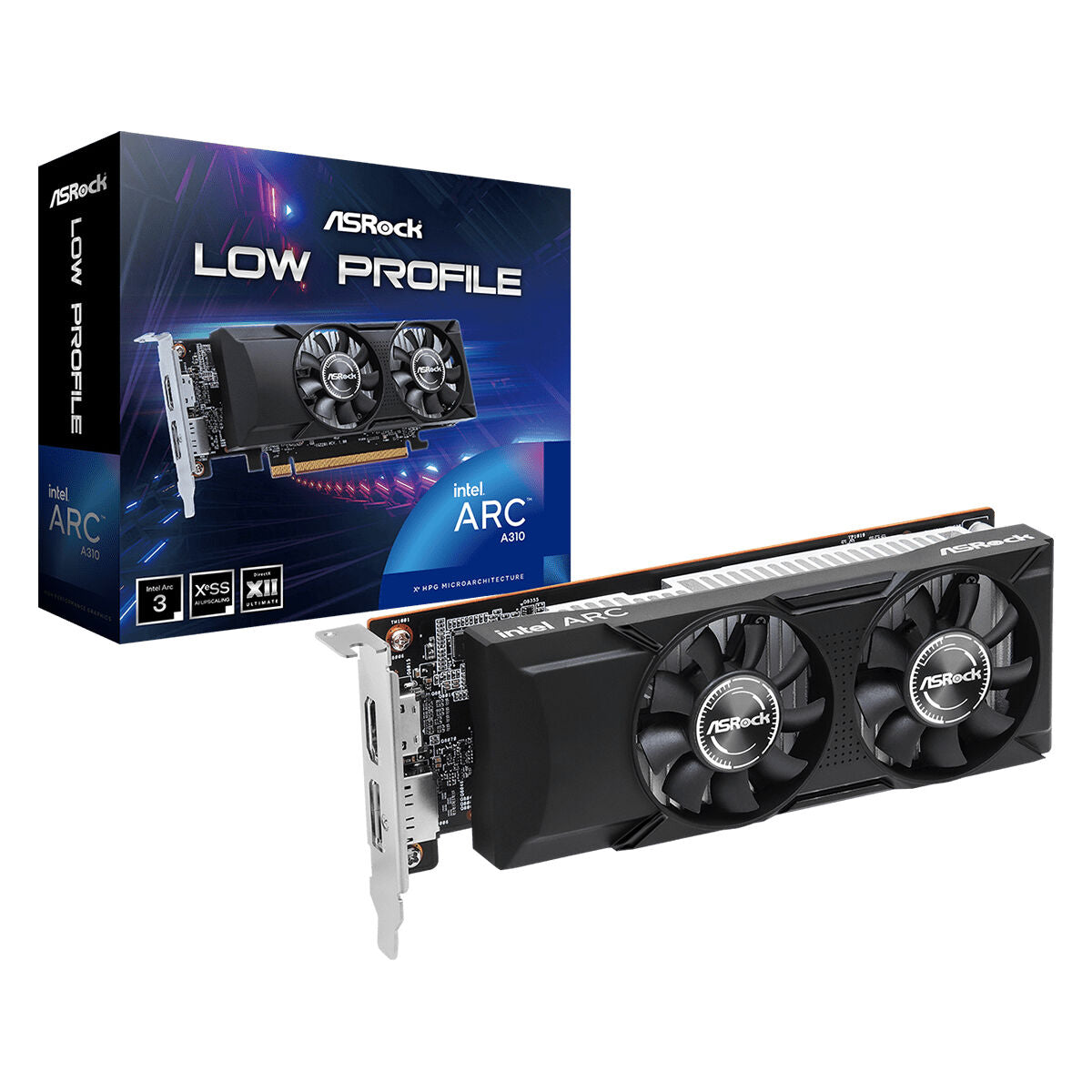 Graphics card ASRock Arc A310 GDDR6 4 GB