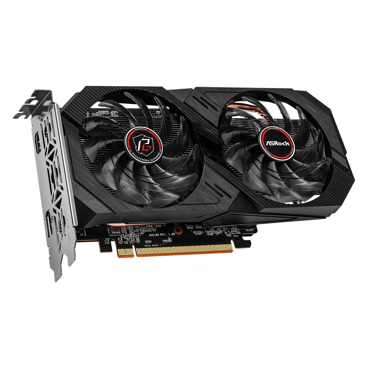 Graphics card ASRock RX6500XT PG 8GO AMD RADEON RX 6500 XT 8 GB GDDR6