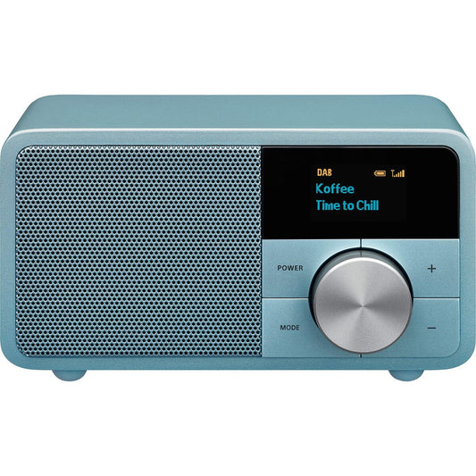 Transistor Radio Sangean DDR7 MINI Blue FM Retro