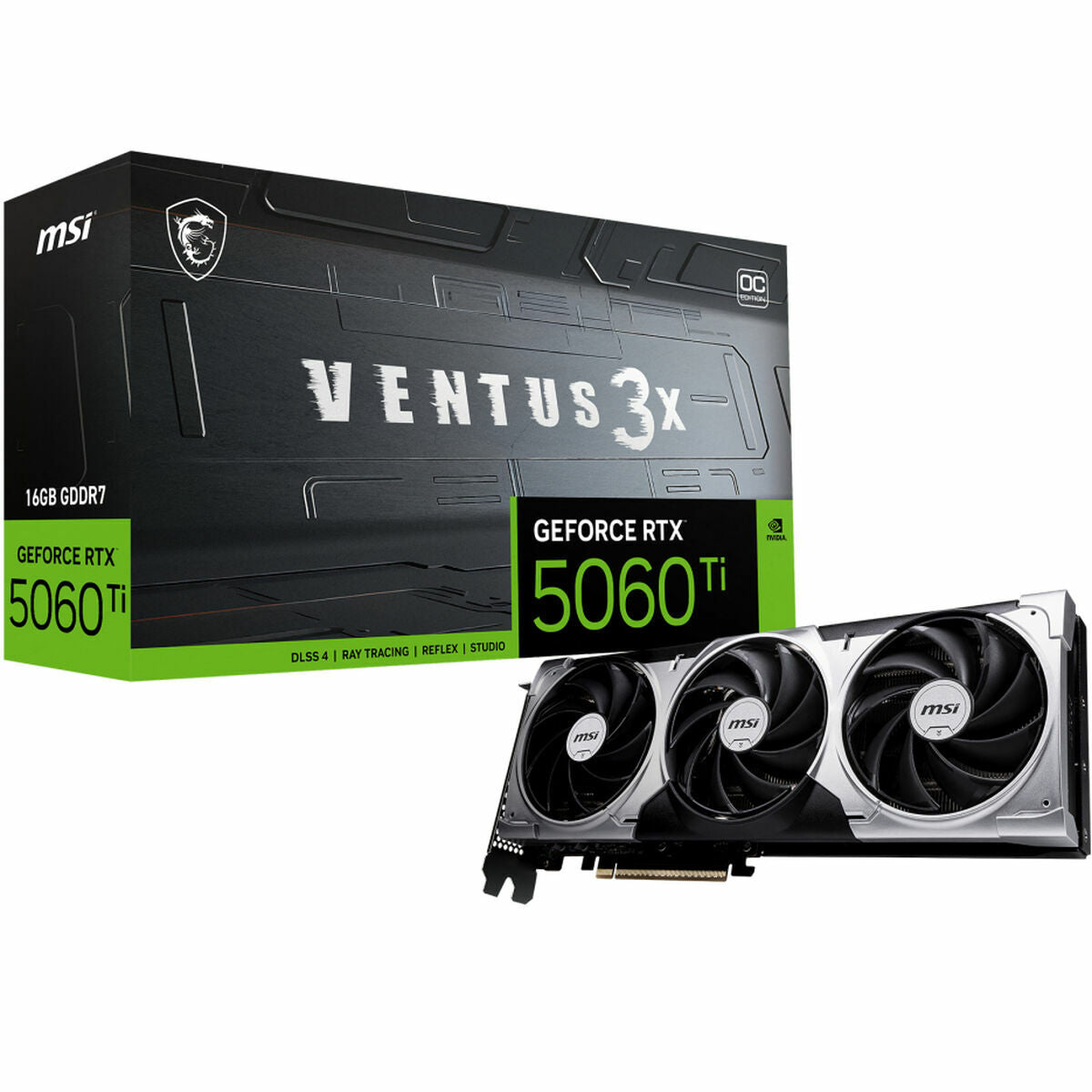 Graphics card MSI 912-V812-077 16 GB geforce rtx 5060 ti GDDR7