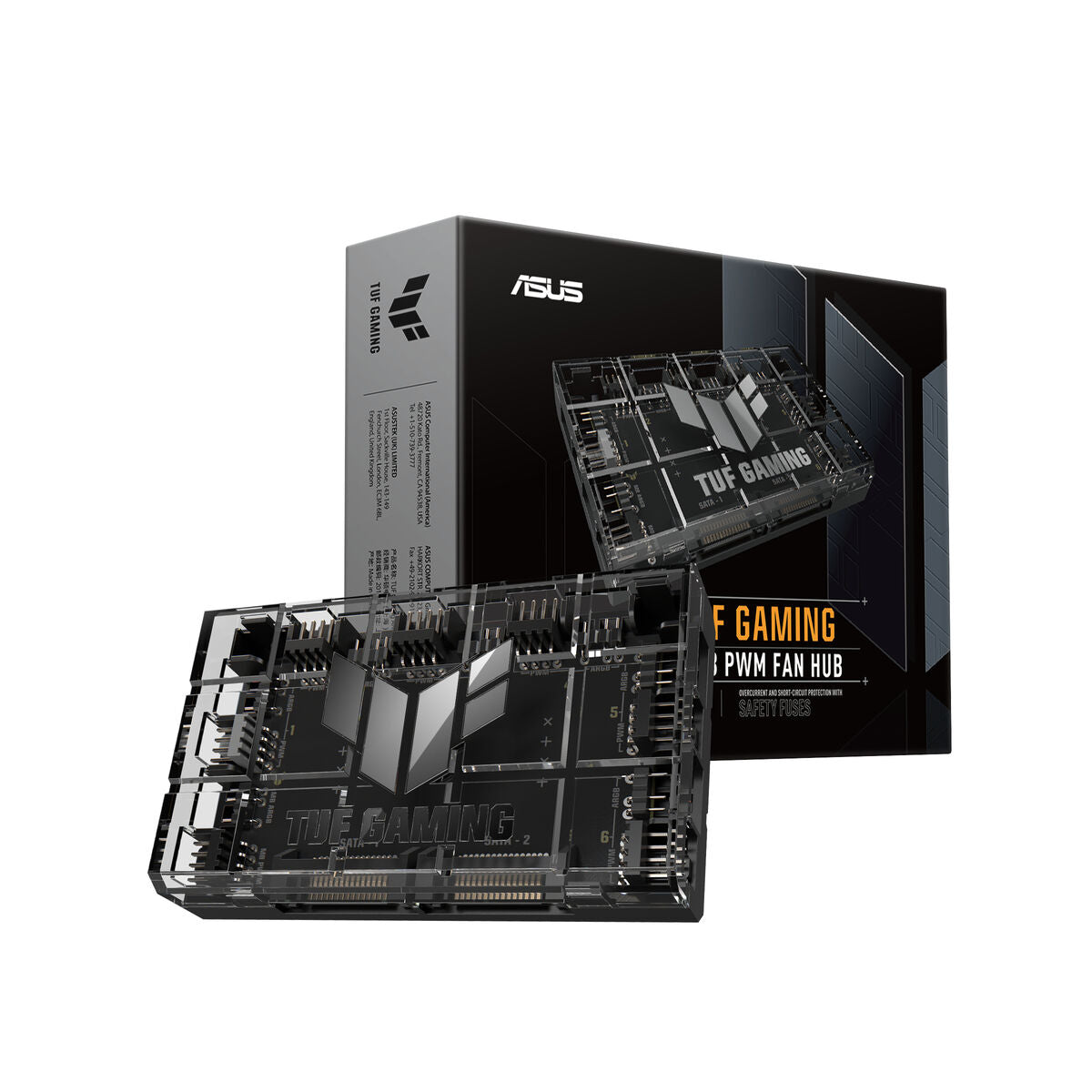Box Fan Controller Asus TUF Gaming ARGB PWM Fan Hub