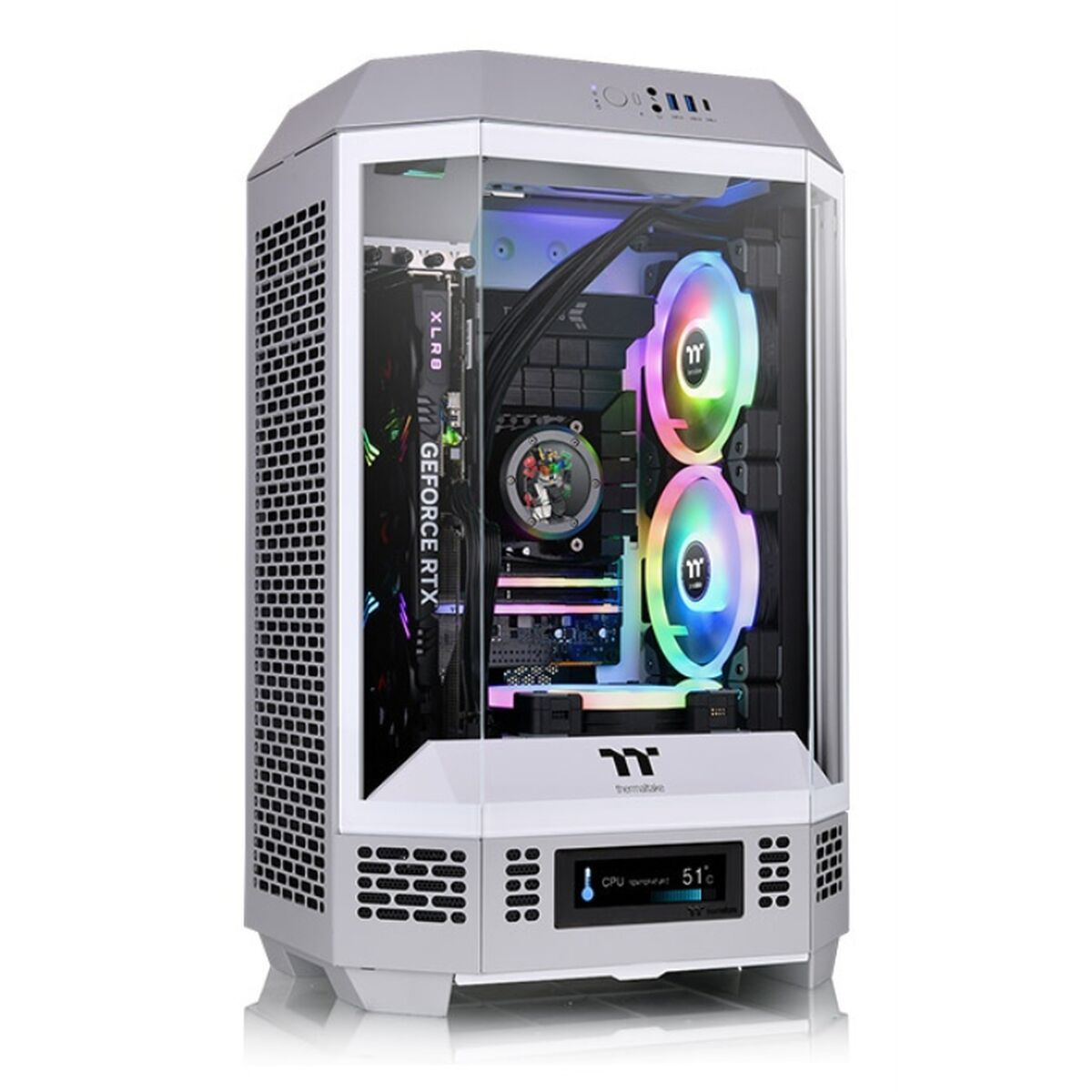ATX Semi-tower Box THERMALTAKE Tower 300 Limestone
