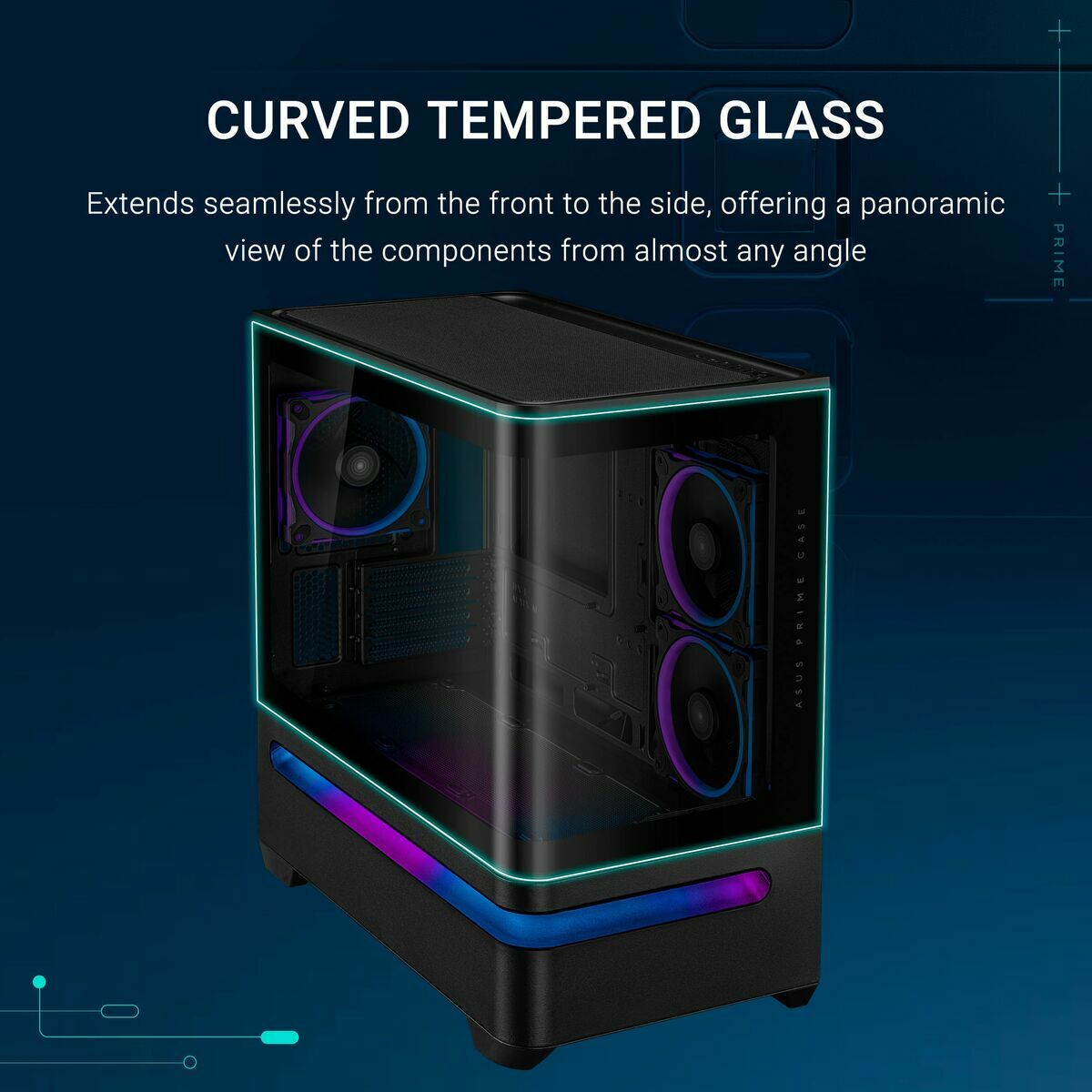 ATX Semi-tower Box Asus 90DC00P0-B19000 Black