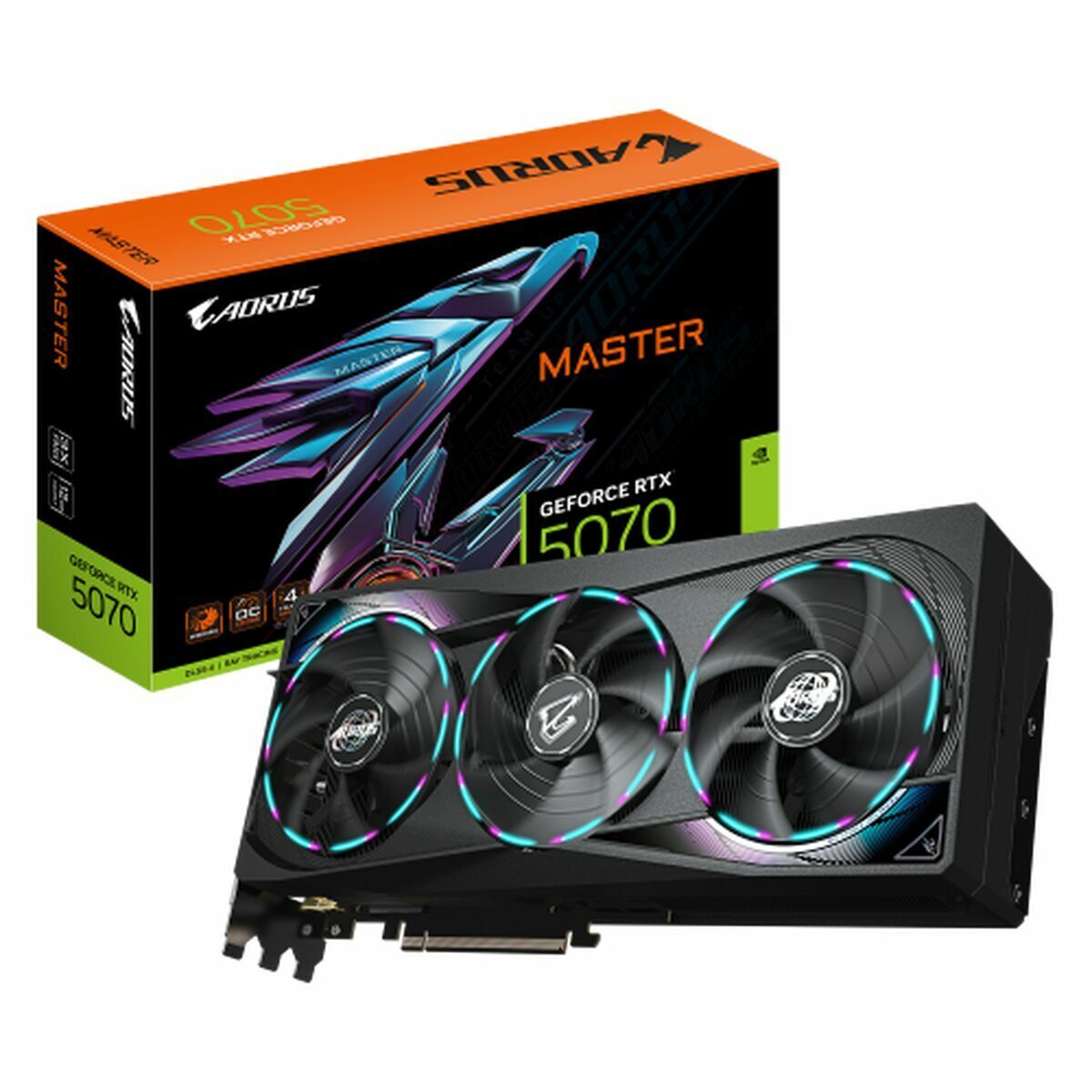 Graphics card Gigabyte 9VN5070AM-00-G10 nvidia geforce rtx 5070 12 GB GDDR6 GDDR7