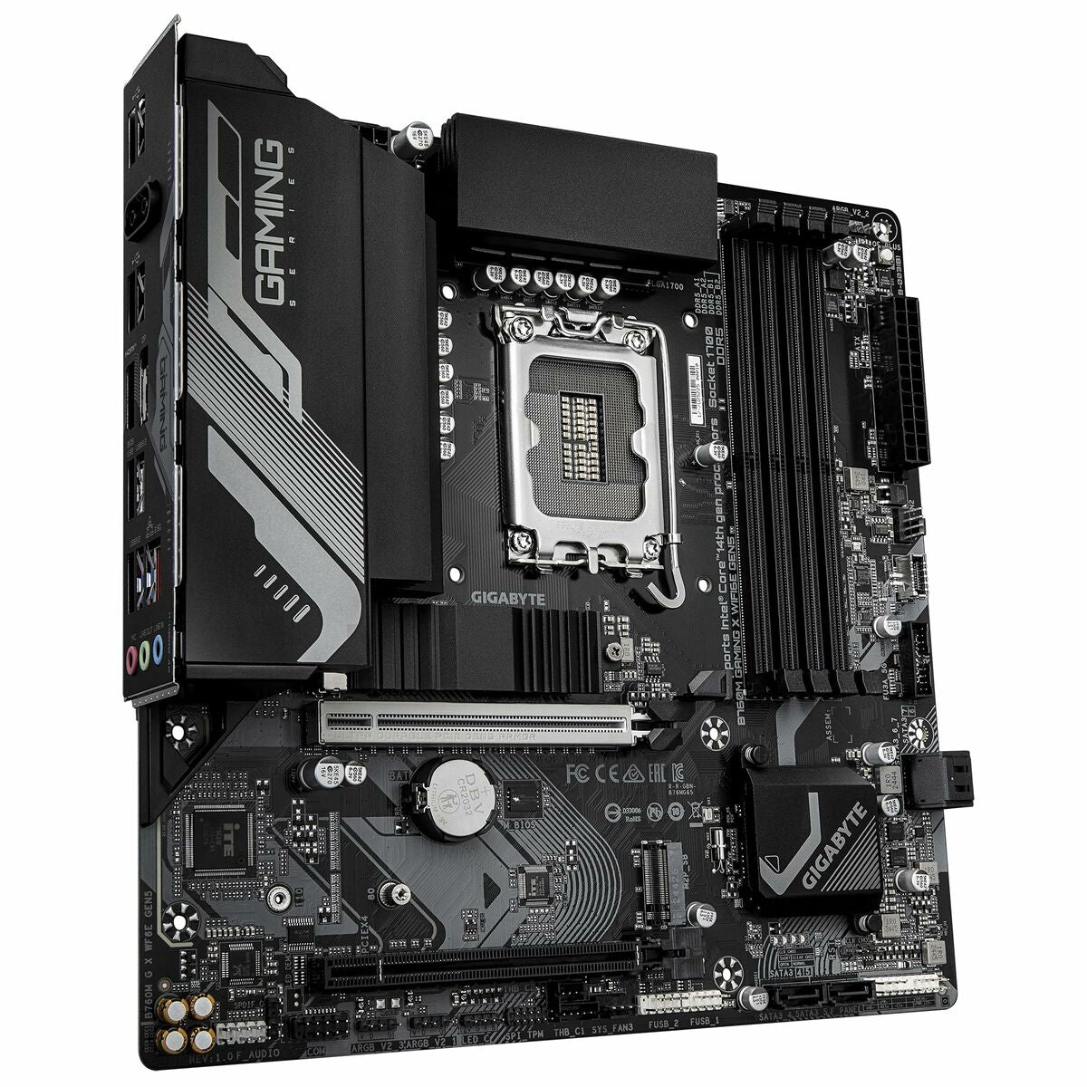 Gaming Motherboard Gigabyte B760M GAMING X WIFI6E GEN5 Intel B760 LGA 1700