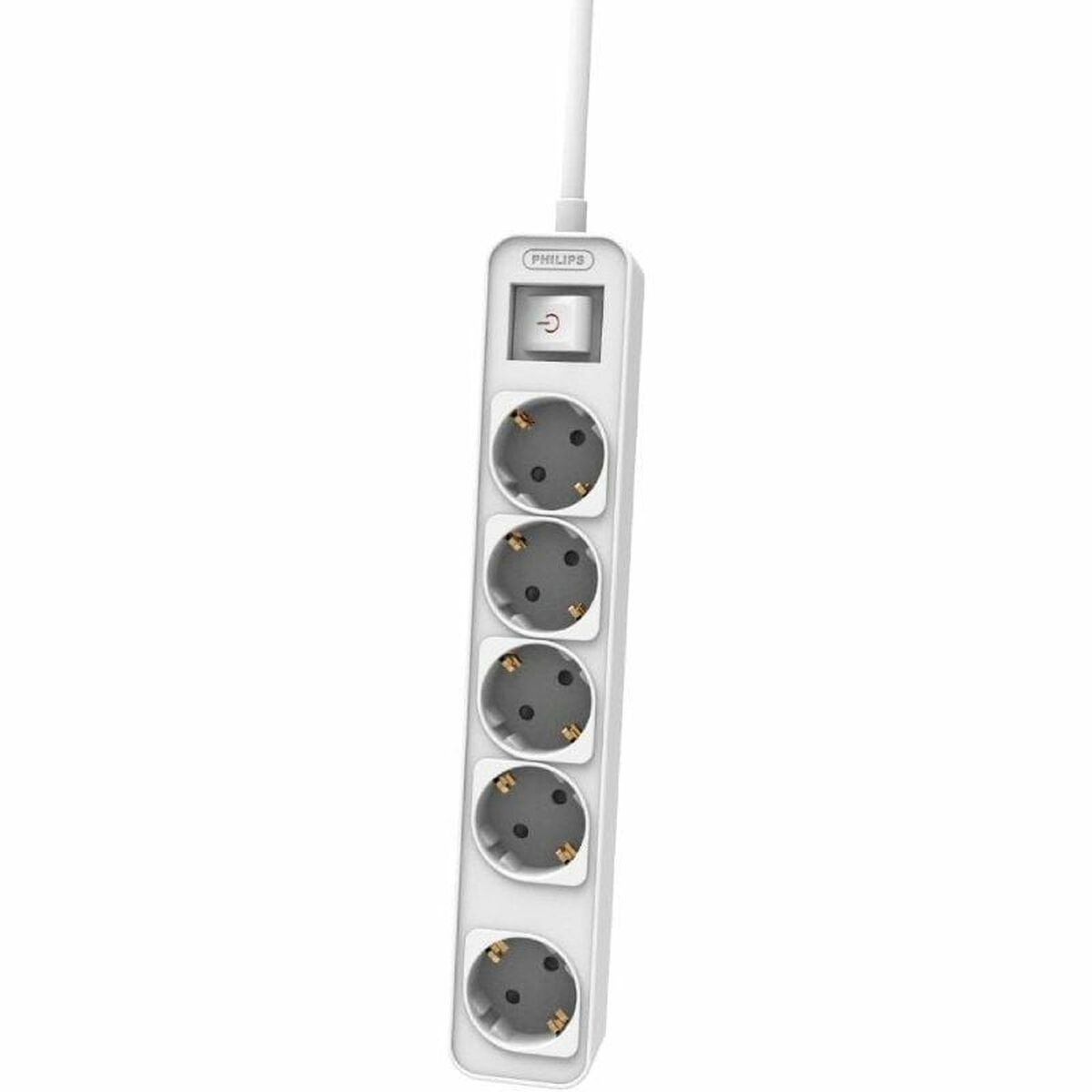 Power Socket - 5 sockets with Switch Philips CHP2154W/12