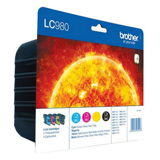 Original Ink Cartridge Brother LC980VALBP Black