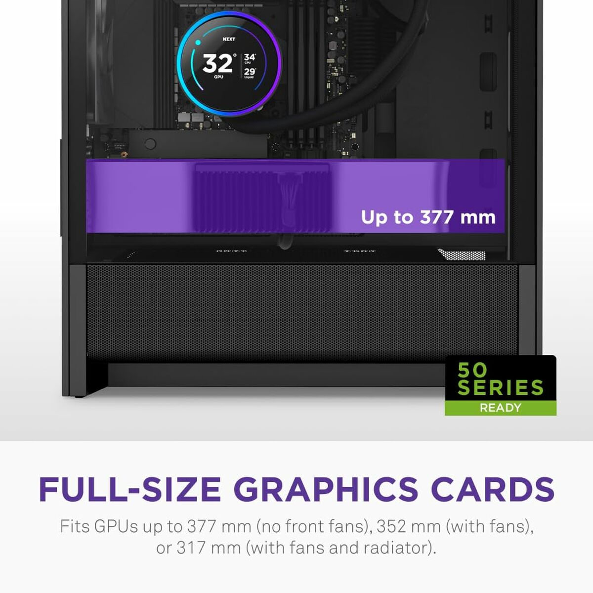 ATX Semi-tower Box NZXT CC-H31FB-01 Black