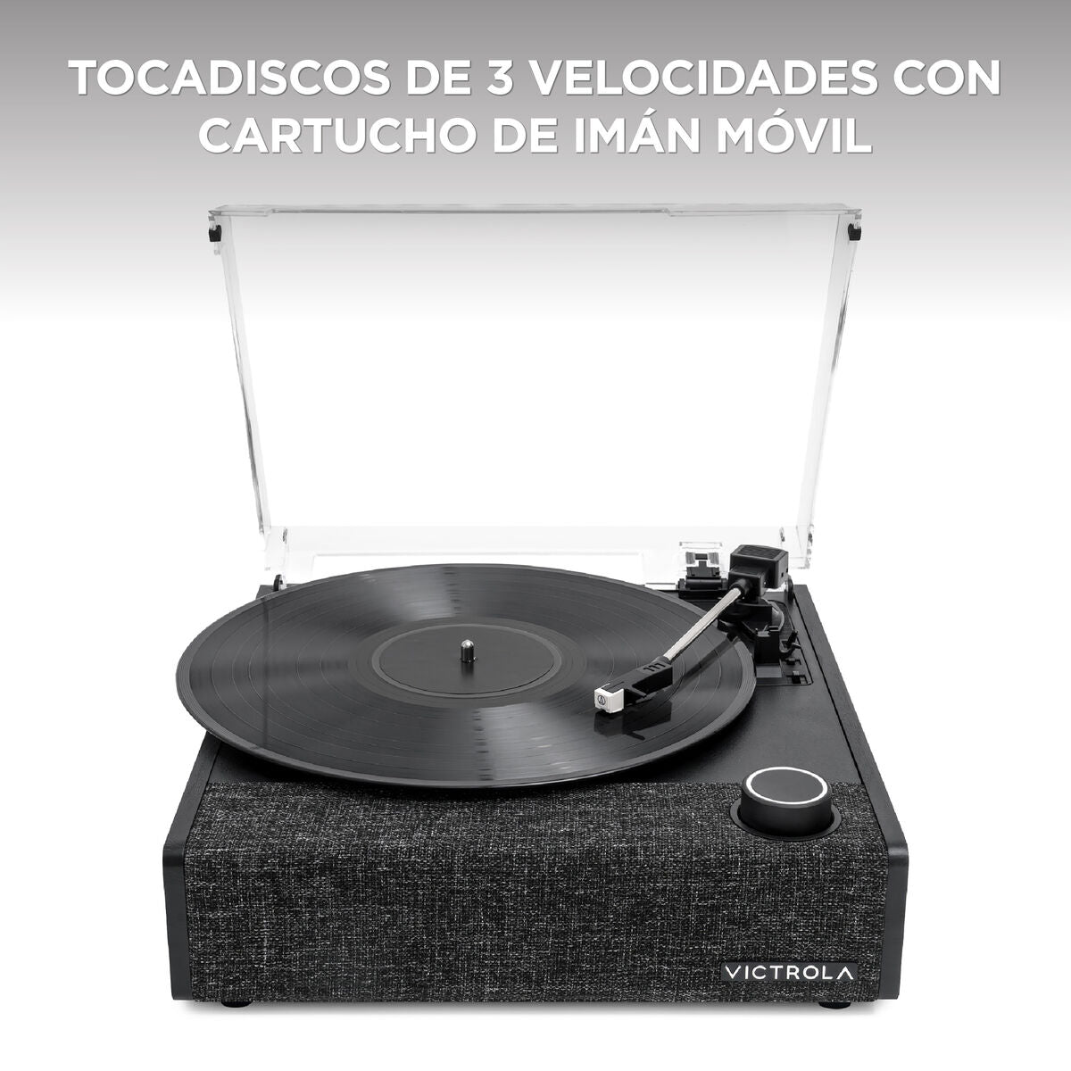 Record Player Victrola Eastwood II Black