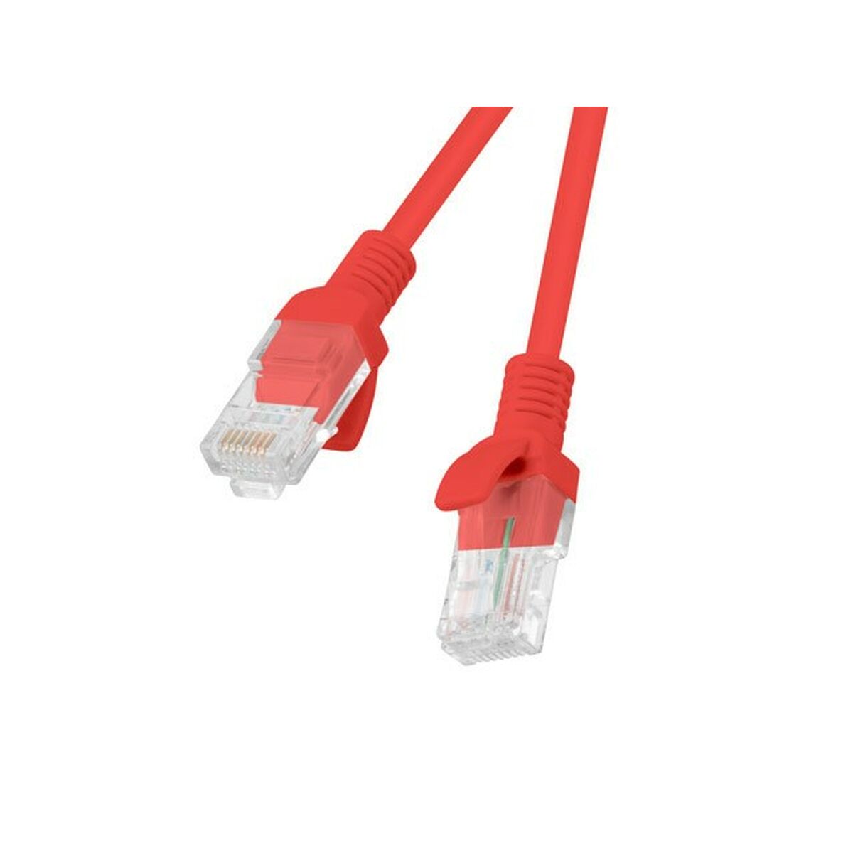 UTP Category 5e Rigid Network Cable Lanberg PCU5-20CC-0025-R Red 25 cm