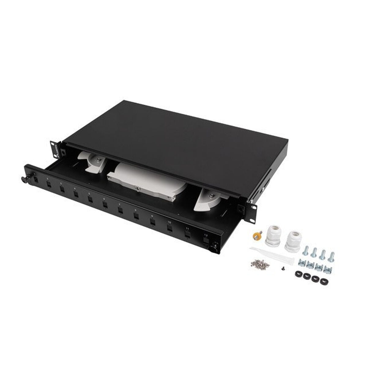 24-port UTP Category 6 Patch Panel Lanberg FOP1-12SS-LDB
