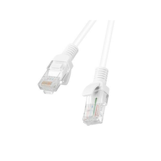 UTP Category 5e Rigid Network Cable Lanberg PCU5-20CC-0100-W White 1 m