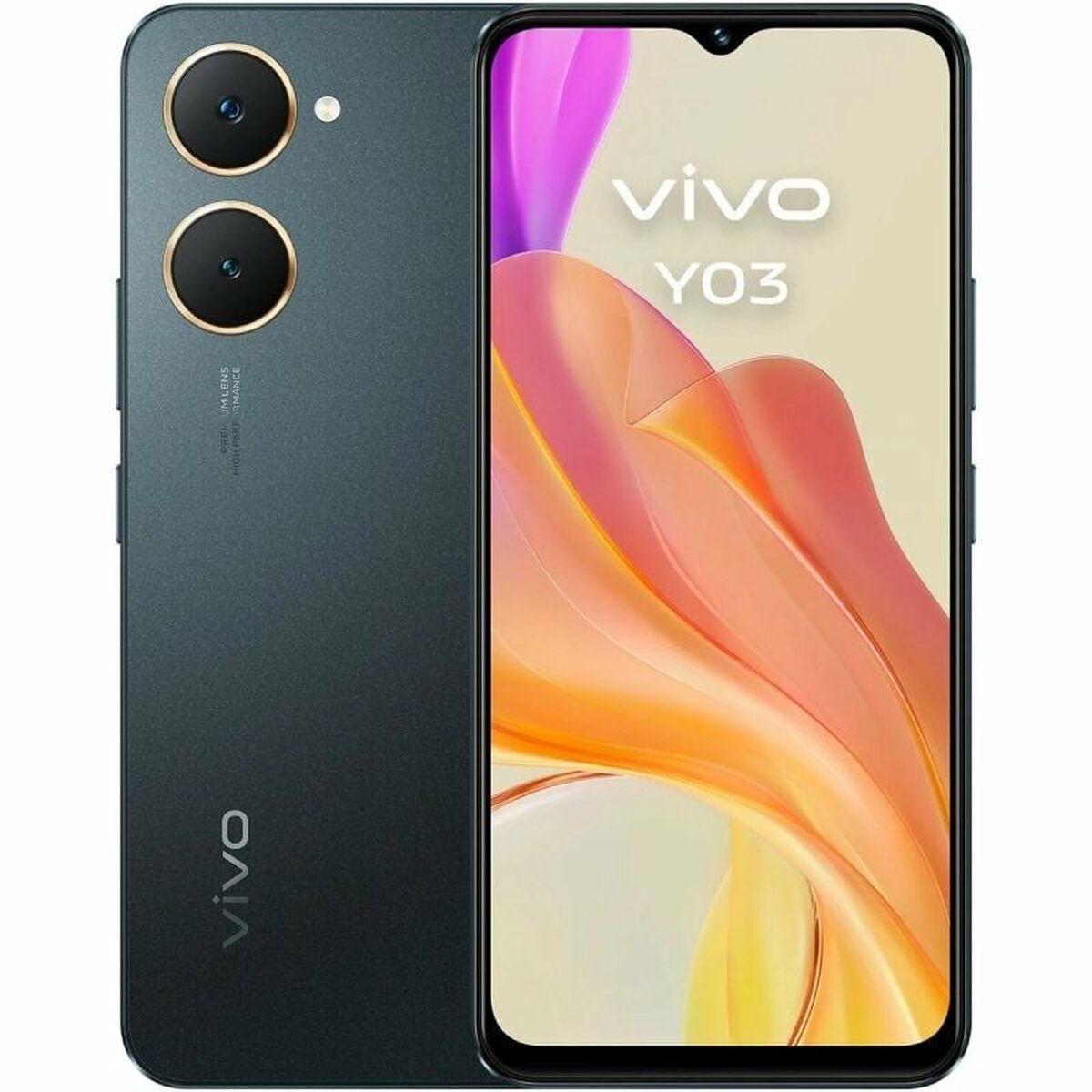 Smartphone Vivo Y03 6,9" Octa Core 4 GB RAM 128 GB Black