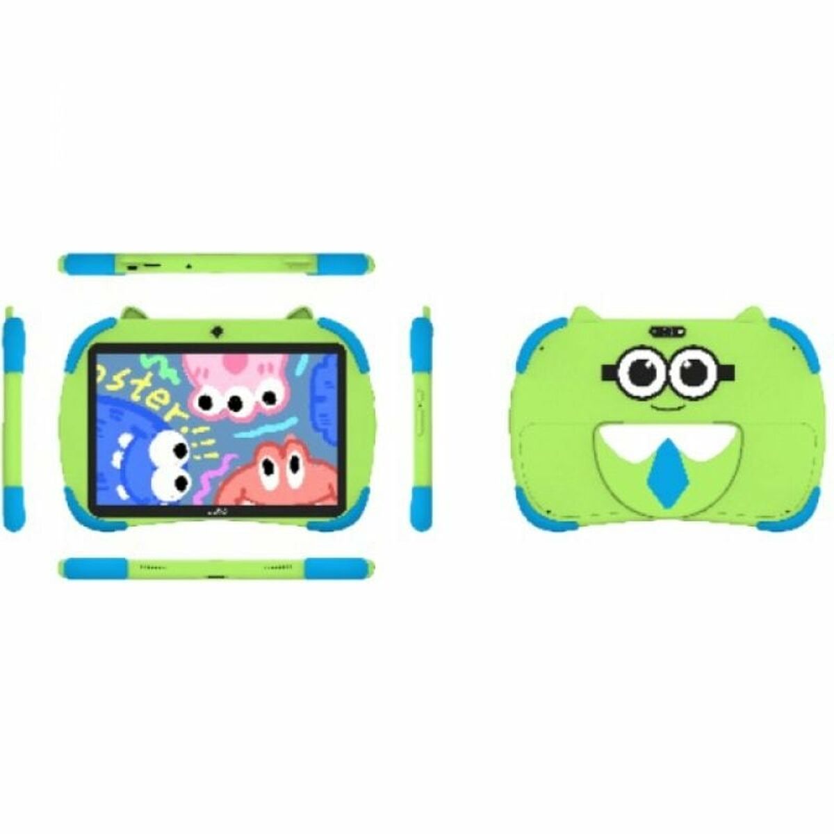 Tablet Qubo TKIDS-100 Quad Core 4 GB RAM 64 GB Green