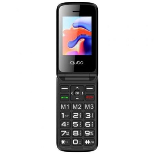 Mobile telephone for older adults Qubo Qubo X-247 Black