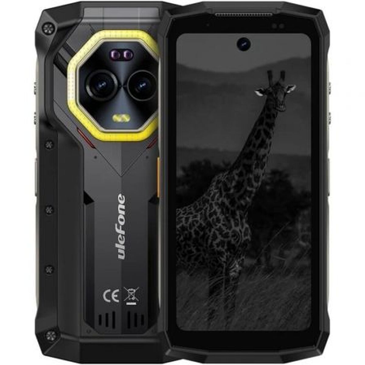 Smartphone Ulefone ULEARMINI20PROB Octa Core 256 GB Black 8 GB RAM