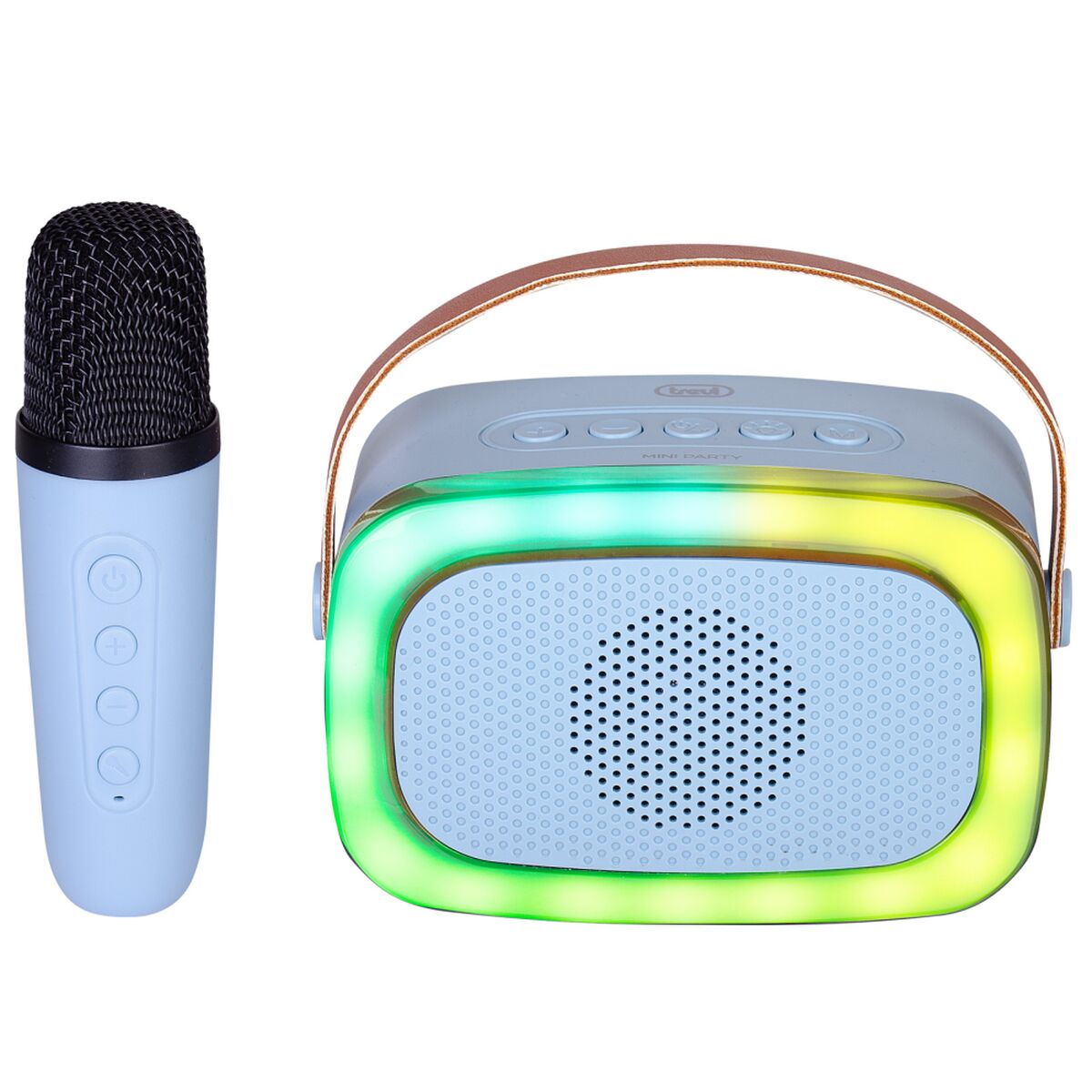 Speaker with Karaoke Microphone Trevi Trevi XR 8A01 MINI PARTY