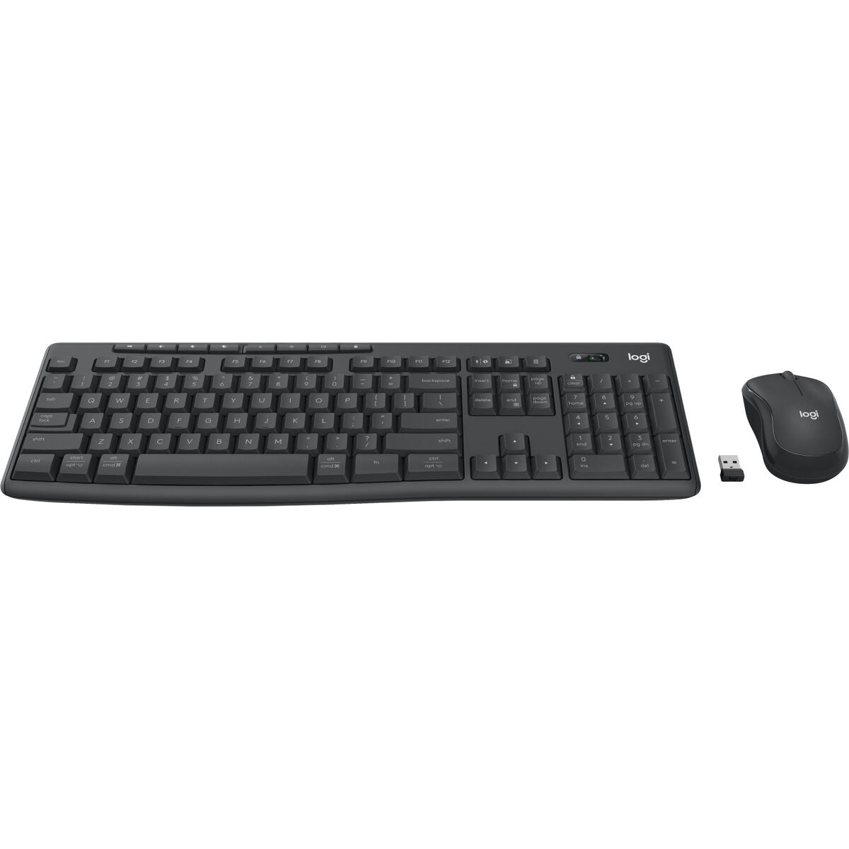 Keyboard and Mouse Logitech 920-012067 Graphite QWERTZ