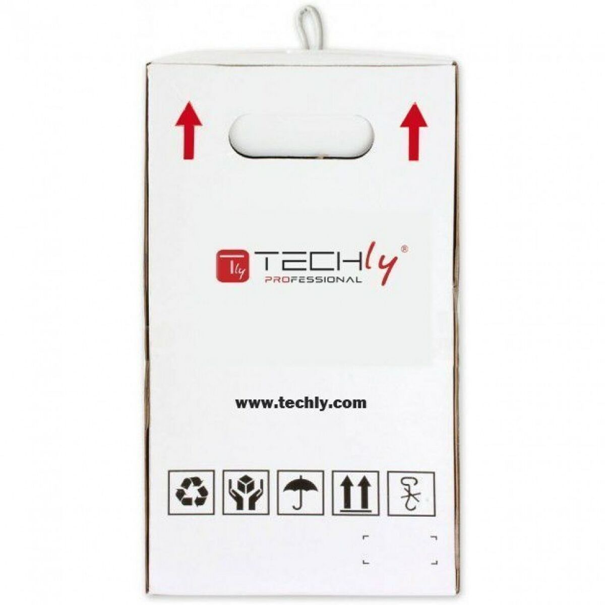 UTP Category 5e Rigid Network Cable Techly 025640 Grey 305 m