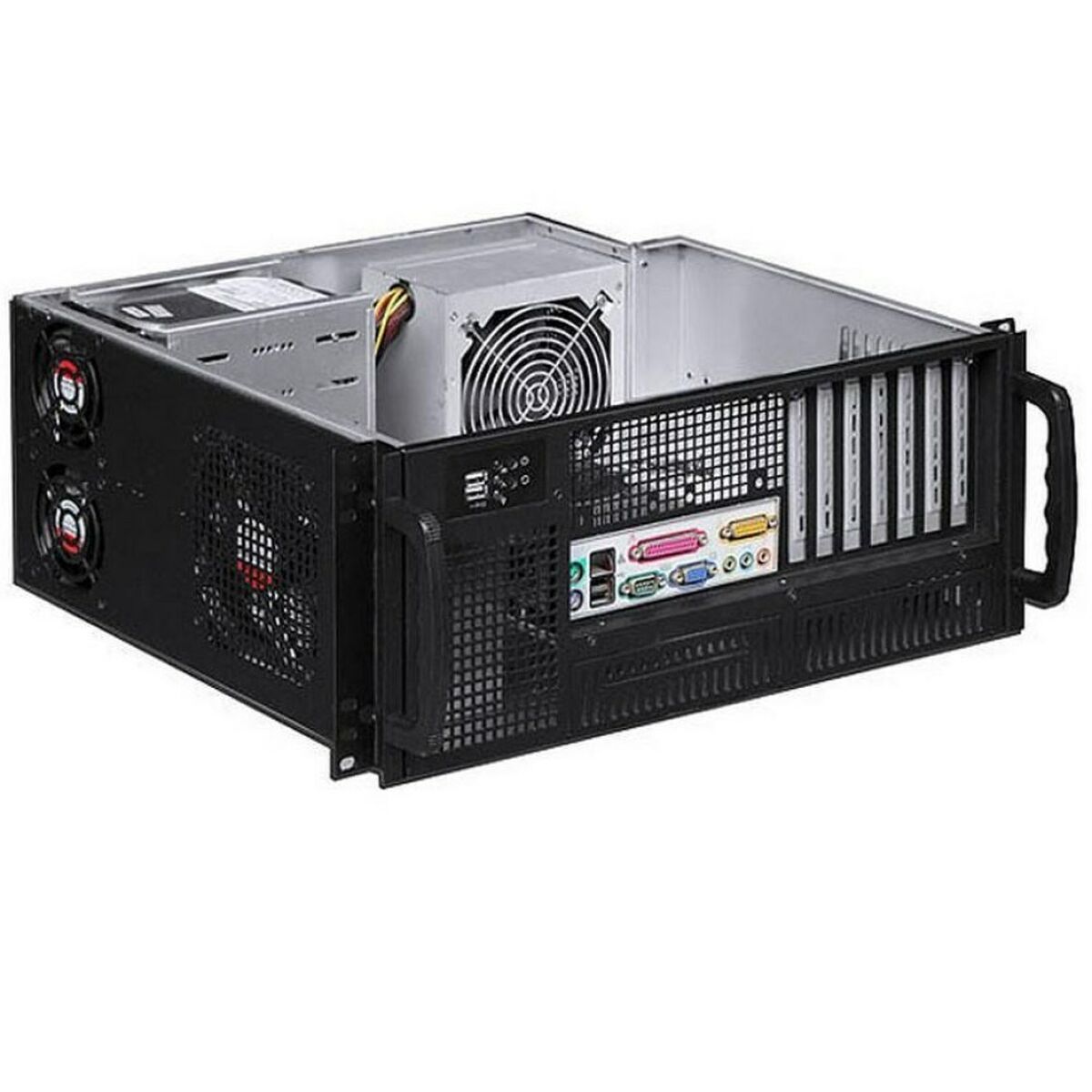 ATX Semi-tower Box Techly 307377 Black